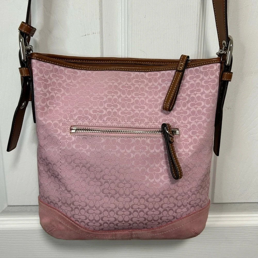Coach Y2K F10944 Signature Pink Shoulder bag/Crossbody Bag
